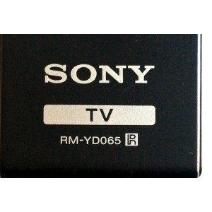 CONTROL REMOTO PARA TV / SONY RM-YD065 / 1-489-459-11 / SUSTITUTA OARC04G / MODELOS KDL-22BX320 / KDL-32BX320 / KDL-32BX420 / KDL-40HX800 / KDL-40BX450 / KDL-42EX440 / KDL-42EX441 / KDL-46BX450 / KDL-46HX800 / KDL-55BX520 / KDL-55HX800